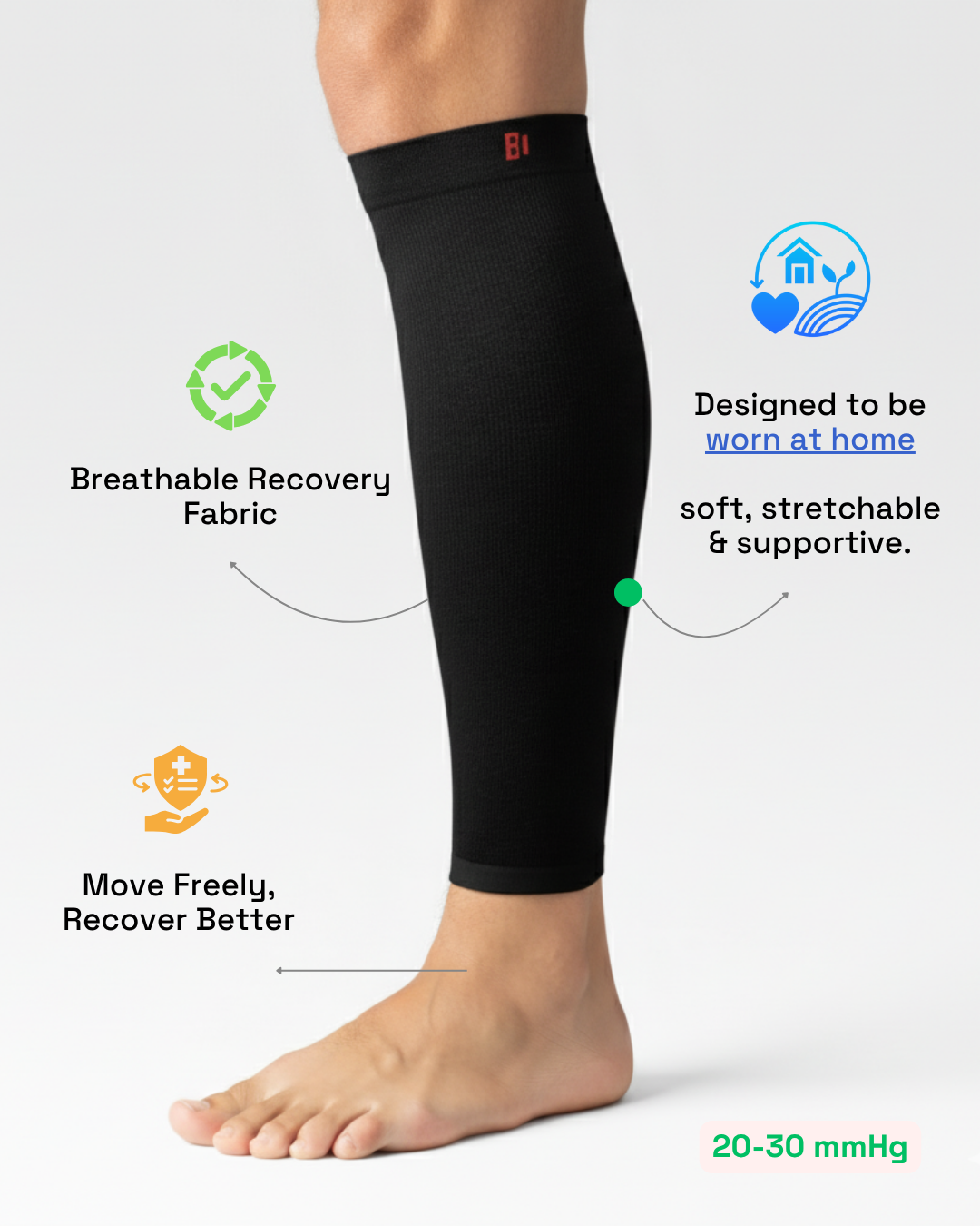 Recovery Sleeves - Black