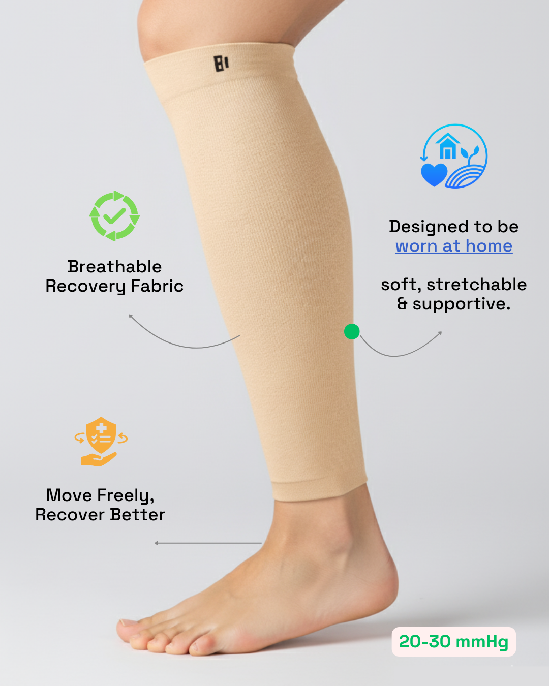 Recovery Sleeves - Beige